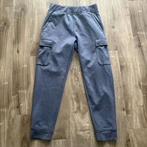 ZeroXposur Mens Navy High Rise‎ Elastic Waist Outdoor Cargo Jogger Pant Size S